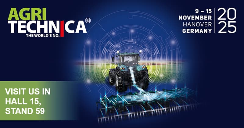 在汉诺威举行的 AGRITECHNICA 2025 展会上与 RUINIU 会面